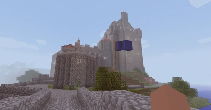 Minecraft with the legacy console shader