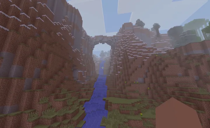 Minecraft with the legacy console shader